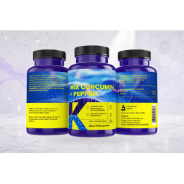 Curcumin + Piperine 252.5 mg, 60 caps | Vyralon