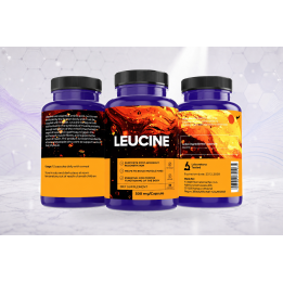 L-leucine 500 mg, 60 caps | Vyralon