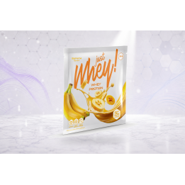 Just Whey! whey protein powder WPC, sachet 35g – BANANA | Vyralon