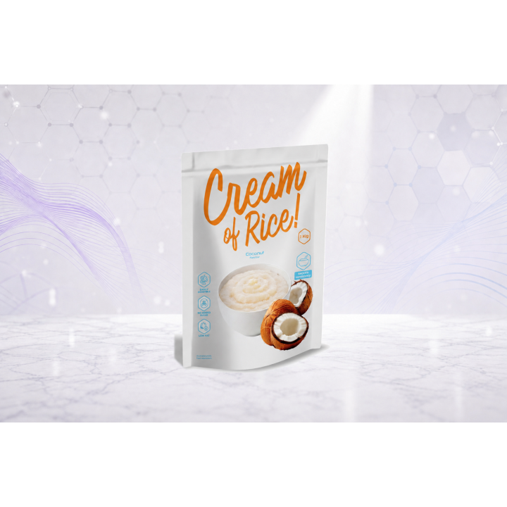 Cream of Rice Smooth, nutritious rice meal, 1 kg – COCONUT | Vyralon