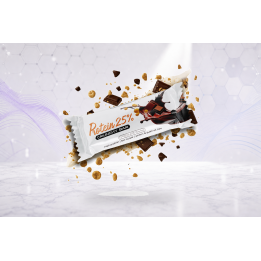 Crunchy 25% Protein Bar, 50g – COCOA + MILK CHOCOLATE | Vyralon