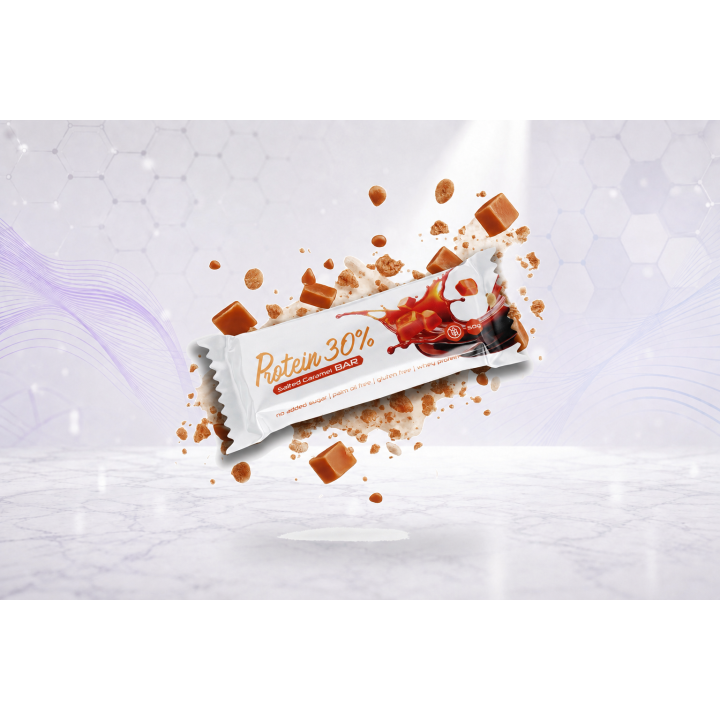 Protein 30% Bar, 50g – SALTED CARAMEL | Vyralon