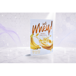 Just Whey! whey protein powder WPC, 1 kg – BANANA | Vyralon