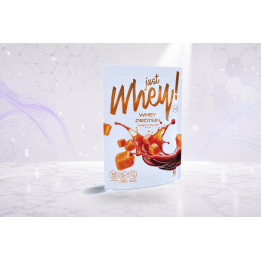 Just Whey! whey protein powder WPC, 1 kg – SALTED CARAMEL | Vyralon