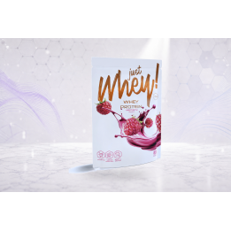 Just Whey! whey protein powder WPC, 1 kg – RASPBERRY | Vyralon