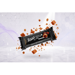 RAW Energy 20% Protein Bar, UNBREAKABLE, salty caramel, 50g | Vyralon