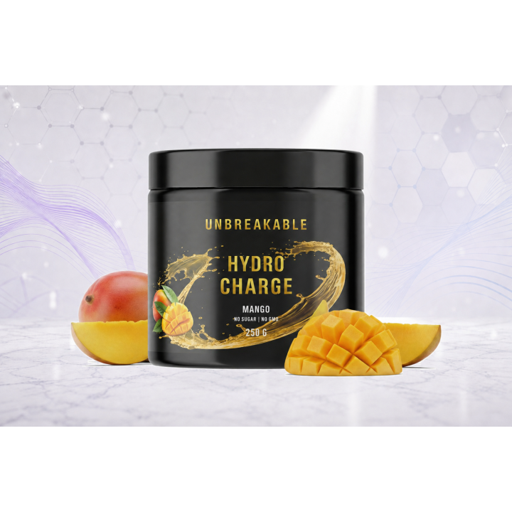 Hydro Charge electrolyte drink mix, 250g – MANGO | Vyralon