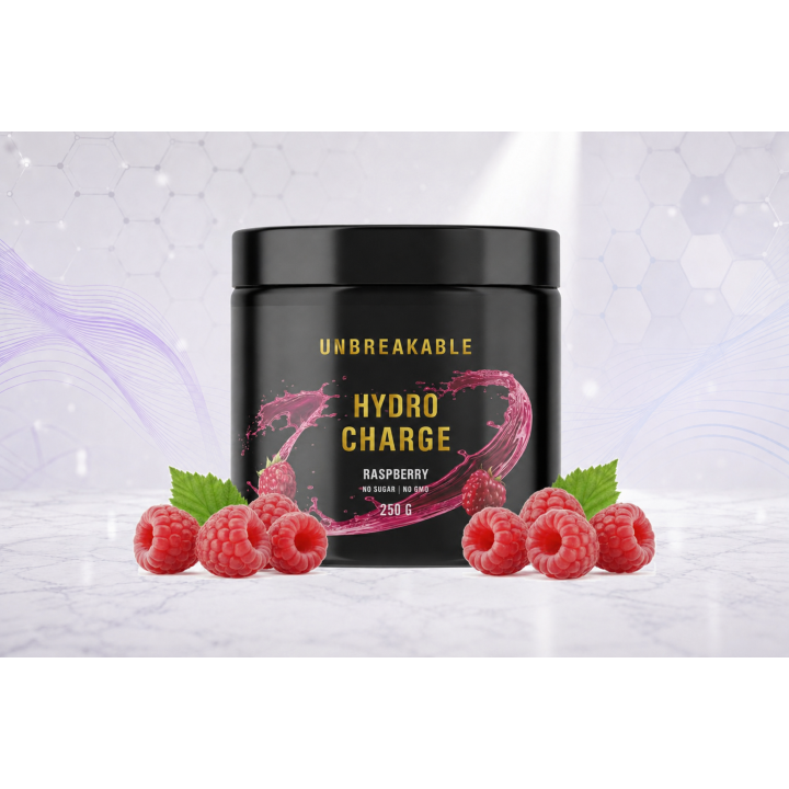 Hydro Charge electrolyte drink mix, 250g – RASPBERRY | Vyralon