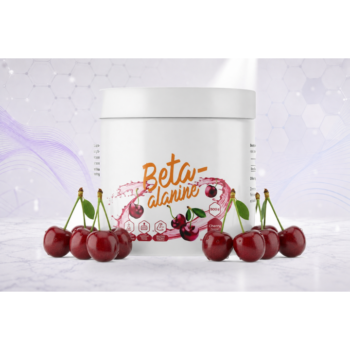 Beta-Alanine powder, 500g – CHERRY | Vyralon