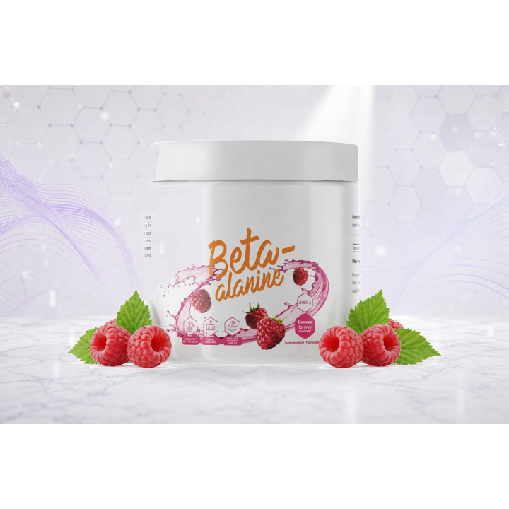 Beta-Alanine powder, 500g – RASPBERRY | Vyralon
