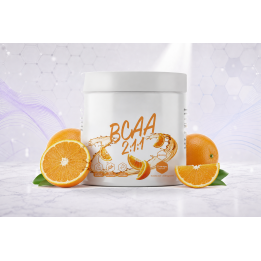 BCAA 2:1:1, branched-chain amino acid complex powder 500g – ORANGE | Vyralon