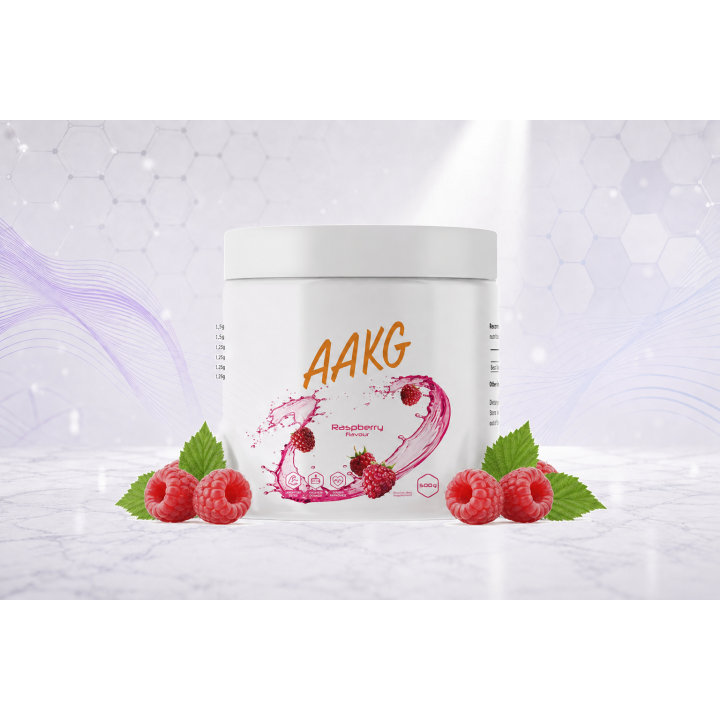 AAKG powder, 500g – RASPBERRY | Vyralon