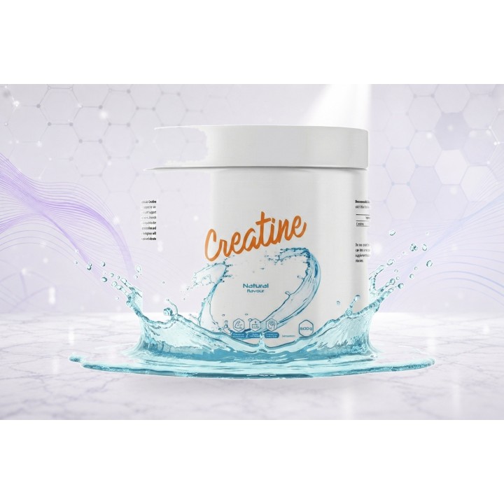 Creatine, micronized creatine monohydrate 500g – NATURAL | Vyralon