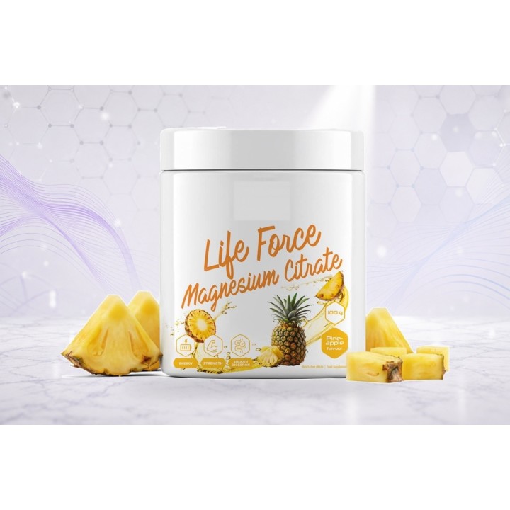 Life Force Magnesium Citrate, powder – PINEAPPLE | Vyralon