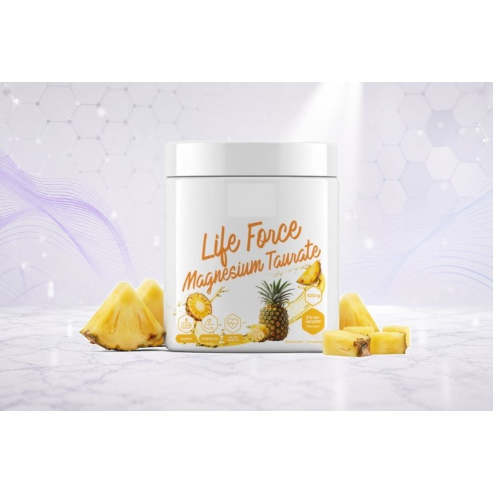 Life Force Magnesium Taurate, powder – PINEAPPLE | Vyralon