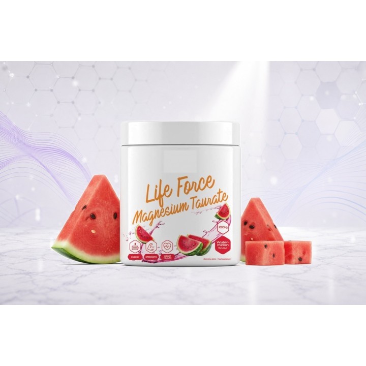 Life Force Magnesium Taurate, powder – WATERMELON | Vyralon