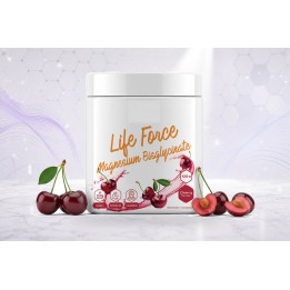 Life Force Magnesium Bisglycinate, powder – CHERRY | Vyralon