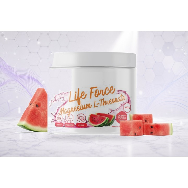 Life Force Magnesium L-Threonate, powder – WATERMELON | Vyralon